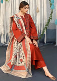 Ayat Suit With Digital Shawl Embroidered 3Pcs